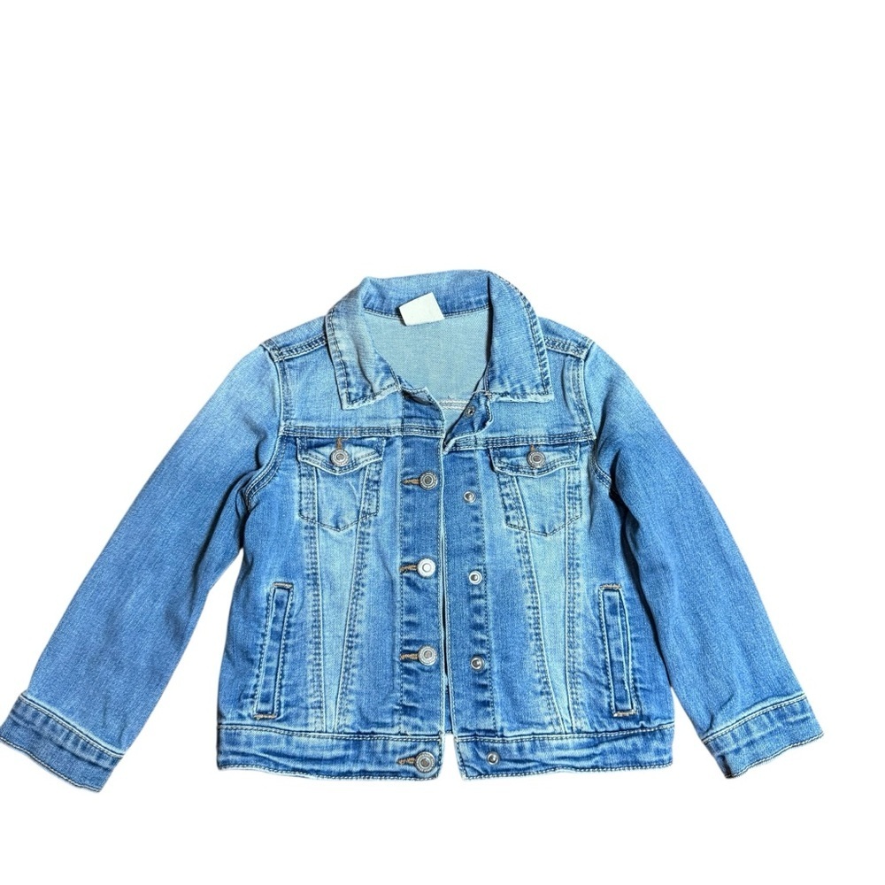 ZARA Girls Light Wash Blue Jean/Denim Jacket – Size 4